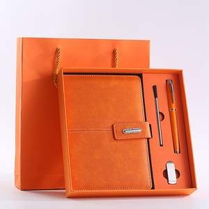 A5 PU 가죽 마그네틱 버클 페이퍼백 노트북 선물 절연 컵 메모장 선물 세트 비즈니스 사무실 - Product Image 3