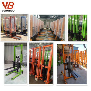 Draagbare 500Kg Laadcapaciteit Elektrische Zelfliftende Palletstapelaar 1300Mm Hoogte Lifter Concurrerende Prijs Handmatige Heftruck - Product Image 4