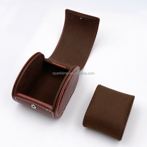 SPARKTIME PU <b>Leather</b> <b>Watch</b> <b>Box</b> <b>Watch</b> Display Storage <b>Box</b> Single Slot Travel Roll <b>Watch</b> <b>Box</b> - Product Image 4
