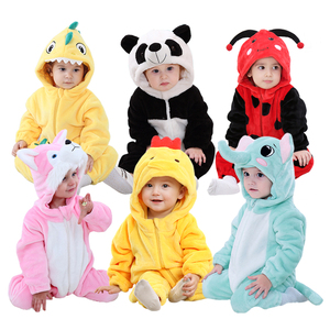 TONWHAR Ingrosso Divertenti Pigiami Animali per Bambini Unisex, <span class=keywords><strong>Pigiama</strong></span> <span class=keywords><strong>Panda</strong></span>, Coccinella, Pulcino - Product Image 1