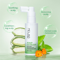 Produits de traitement des cheveux anti-chute personnalisés Sérum apaisant pour la croissance des cheveux, hydratant, shampoing, soins du cuir chevelu