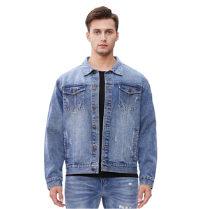 Dropshipping Men Clothing Spring/Fall Bomber Jacket Casual Unisex Vintage Lapel Plain Dyed Waterproof <b>Quick</b> Dry Streetwear - Product Image 1