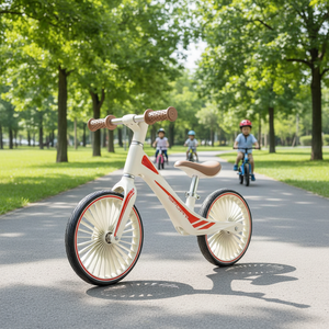 Bicicleta de Equilibrio para Niños Sin Pedales, Marco de Nailon de 12 Pulgadas, Bicicleta de Equilibrio para Niños de 2 a 6 Años - Product Image 3