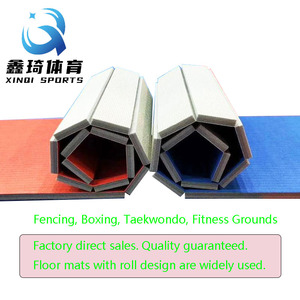 Tapis d'intérieur antidérapants les plus vendus pour l'entraînement au combat et à la lutte - Faciles à ranger et à nettoyer - Product Image 1