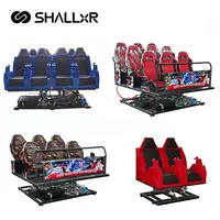 ShallxR-Sistema de silla de movimiento interactivo comercial 12D, equipo 7D, simulador de cine 6D