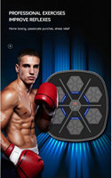 Machine de boxe électronique intelligente murale avec cible de frappe pour l'entraînement de réaction