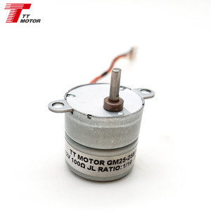 Motor paso a paso con engranajes de CC de 25 mm con eje de salida excéntrico, micro motor paso a paso inteligente de 12 V - Product Image 2