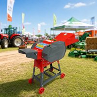 Prix d'usine 9Z-1 Petite machine à hacher le foin, mini hacheuse de paille pour l'alimentation des vaches et des chèvres