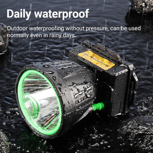 <span class=keywords><strong>Professionnel</strong></span> extérieur 500 Lumens phare LED Type C Rechargeable avec interrupteur Source d'alimentation pêche de nuit randonnée Camping chasse - Product Image 5