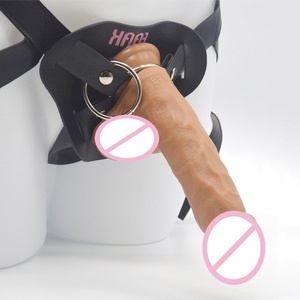 FAAK-G109 Wholesale Strap on <b>Dildo</b> Rubber Penis Soft Sex Toy for Woman Anal Masturbating Sex Shop Lesbian Sex Toys - Product Image 4