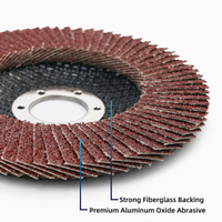 Discos Abrasivos Dongtai, Discos de Láminas de Óxido de Aluminio, Grano 40-320, Diámetro 100-125 mm, Disco de Láminas para Pulir Metal, Discos de Lijado OEM