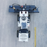 Nouvelle Niveleuse Laser Autoportée JIUBANG pour la Construction, Moteur Essence/Pétrole Importé 22,8 kW, Poids 1000 kg, Guidage Laser Intelligent 1