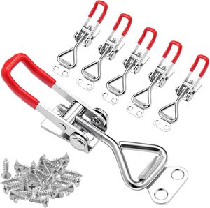 Serre-joint à bascule réglable, serre-joint à bascule en acier au carbone amélioré, capacité <span class=keywords><strong>de</strong></span> maintien <span class=keywords><strong>de</strong></span> 4001-330 livres, serre-joints à dégagement rapide - Product Image 2