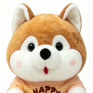 Peluche Realistico di Husky Super Morbido con Maglietta Grafica, Regalo Carino per Amanti dei Cani e Bambini - Product Image 5
