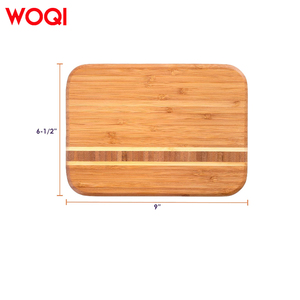 WOQI <span class=keywords><strong>planche</strong></span> de cuisine rectangulaire robuste <span class=keywords><strong>planche</strong></span> à découper en <span class=keywords><strong>bois</strong></span> fin robuste pour viande poulet poisson fromage légumes - Product Image 2