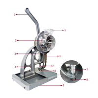 Chaud ! Machine à poser les œillets pour tentes, machine à poinçonner les œillets de 10 mm
