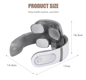 Remote Control Intelligent <strong>Electronic</strong> Massage Product 2025 Customized Logo Mini Portable Smart Electric ABS Neck <strong>Massager</strong> - Product Image 6