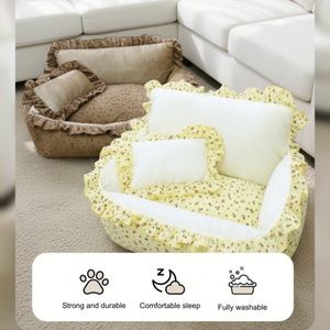 Luxury Modern Orthopedic PP Cotton <b>Dog</b> Bed for <b>Large</b> <b>Dogs</b> Cats Small Animals-Washable Removable Cover Premium <b>Sofa</b> Bed - Product Image 5