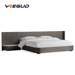 <span class=keywords><strong>Testiera</strong></span> Oversize in <span class=keywords><strong>Legno</strong></span> Massello Stile Country Americano 2025 per <span class=keywords><strong>Letto</strong></span> <span class=keywords><strong>Matrimoniale</strong></span>, Vendita Diretta Personalizzata dalla Fabbrica di Mobili per Camere d'Albergo - Product Image 5