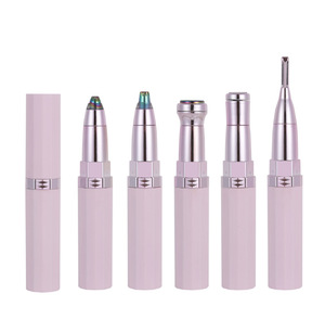 Depiladora 5 en 1 Impermeable, Afeitadora Eléctrica para Mujer, Kit de Cuidado Corporal, Recortadora de Vello Corporal, Recortadora de Vello Íntimo, Recortadora de Cejas y Vello del Bikini - Product Image 1
