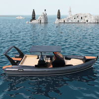 Kastking — bateau gonflable en aluminium, bateau gonflable avec t-top, 9 m, 29 pieds