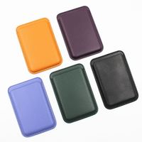 Dompet kulit pemegang kartu ramping magnet terkuat bawaan 23 dengan MagSafe untuk Apple iPhone 12 13 14 15 16 17
