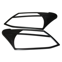 Kit complet de garnitures noires pour voiture (8 pièces) pour Isuzu Dmax 2012-2015 - Accessoires et kits de carrosserie automobiles