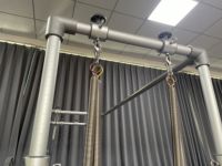Studio commercial fitness cadillac machine bois plein trapèze érable durable pilates cadillac