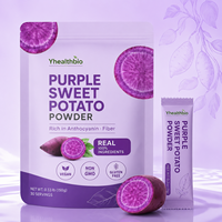 Poudre d'Ube (igname violette) de qualité alimentaire pour Bubble Tea et pâtisseries, naturelle, service OEM, pour boissons, vente en gros, échantillon