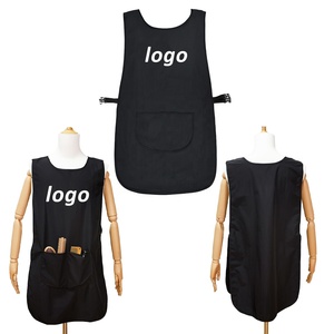 Tablier de <span class=keywords><strong>coiffeur</strong></span> de salon de coiffure avec logo personnalisé en gros avec poche et cordes réglables <span class=keywords><strong>Cape</strong></span> de <span class=keywords><strong>coiffeur</strong></span> de marque privée - Product Image 1