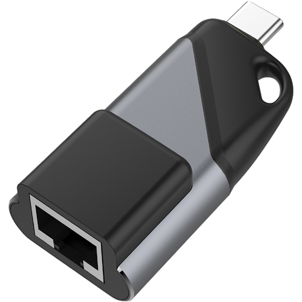 Алюминий 10M/100M/1000M сетевой USB-C для RJ45 Gigabit Ethernet-адаптер с разъемами типа C RJ45 Ethernet сетевой адаптер