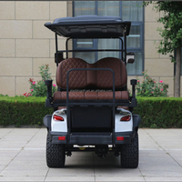 Voiturette de golf électrique abordable 3-4 places à vendre, 48V Lithium, personnalisée, confortable, 4 sièges