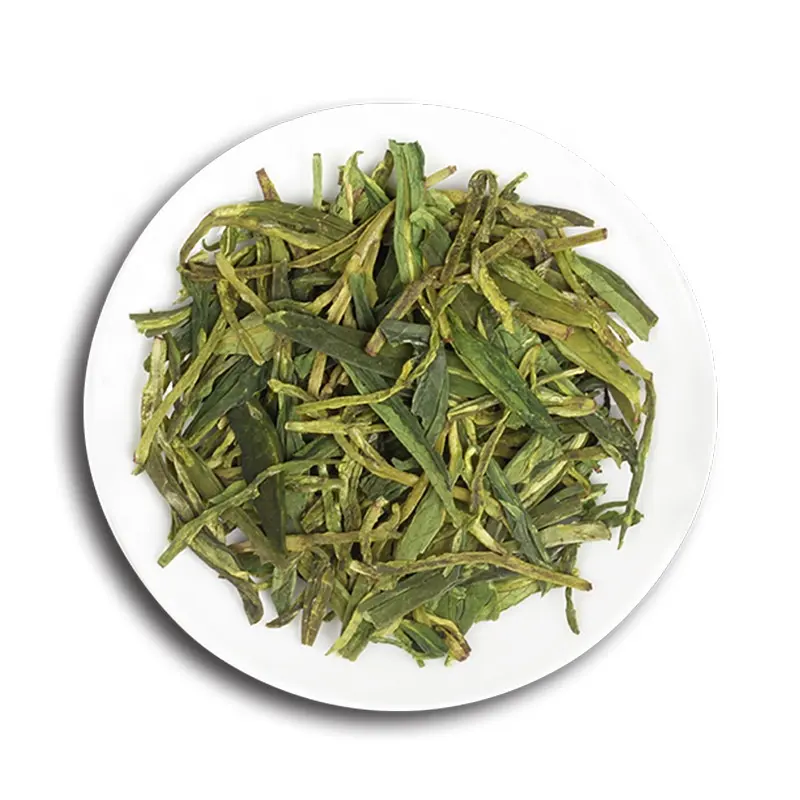 オーガニック杭州Xihu Long Jing Tea有名な緑茶ブランドWest Lake Dragon Well Long Jing Tea