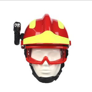 F2 Rescue Helmet With Goggles And Flashlight Mount For Fire And Rescue ABS Plastic Safety Headgear - Product Image 4
