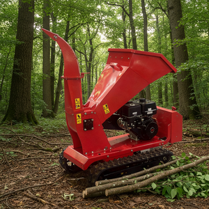 <span class=keywords><strong>Broyeur</strong></span> <span class=keywords><strong>de</strong></span> bois industriel diesel sur chenilles hydrauliques, mini mobile, avec arbre <span class=keywords><strong>de</strong></span> <span class=keywords><strong>prise</strong></span> <span class=keywords><strong>de</strong></span> <span class=keywords><strong>force</strong></span> et lames <span class=keywords><strong>de</strong></span> <span class=keywords><strong>broyeur</strong></span> - Product Image 1