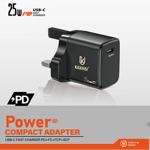 <span class=keywords><strong>Chargeur</strong></span> UK Plug 25W USB-Type-C <span class=keywords><strong>Chargeur</strong></span> rapide pour Iphone Support de téléphone portable <span class=keywords><strong>Super</strong></span> <span class=keywords><strong>Vooc</strong></span> Charge pour <span class=keywords><strong>Oppo</strong></span> & Vivo KAXINSI KC-348 - Product Image 2