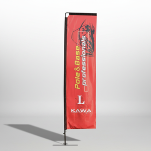 Kit de drapeaux de plage en forme de goutte d'eau avec piquet de sol pour <span class=keywords><strong>activités</strong></span> extérieures - Product Image 4