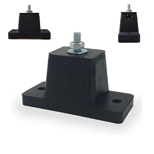 <b>Rubber</b> Vibration Isolator Shock Absorber Mounts Anti-Vibration Pads with Studs for Air Conditioner Outdoor Unit, Made in China - Product Image 3