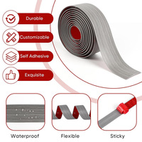 Vente directe usine – Bande de transition plate à clipser en PVC imitation bois pour joint de sol, couvre-joint de seuil droit