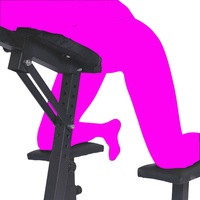 Ninghao Poste d'entrée arrière pour positions BDSM, Grand cadre de contrainte et d'entraînement pour jeux de séduction et punitions, Accessoires de menottes, Mobilier sexuel japonais