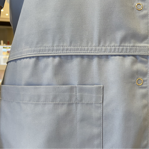 Divise Ospedaliere <span class=keywords><strong>Blu</strong></span> per Donne, 100 Set di Camici per Infermiere in Poliestere/Cotone Twill, Traspiranti e Confortevoli, Personalizzabili per Personale Medico - Product Image 6