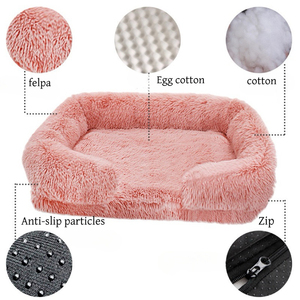 Büyük köpekler için büyük köpek lüks çekyat üreticinin bellek köpük çıkarılabilir yastık - Product Image 2