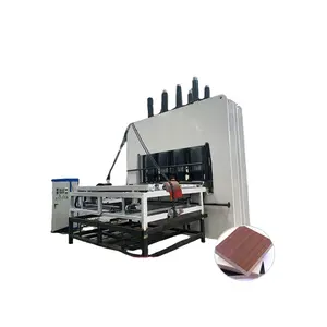 Mdf hidrolik Laminating melamin/sepeda pendek mesin laminasi tekan panas/mesin pertukangan melamin mesin Press