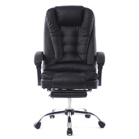 Vente en gros d'usine de mobilier de bureau de qualité pivotant de luxe chaise d'ordinateur en cuir chaise de bureau élévatrice de patron 2024
