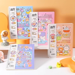Cuaderno en espiral de papel al por mayor, línea de dibujos animados, cuaderno de tapa dura, diario, bobina <span class=keywords><strong>japonesa</strong></span>, planificador, organizador, <span class=keywords><strong>Agenda</strong></span> - Product Image 4