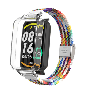 Correa de reloj trenzada colorida ajustable para xiaomi <span class=keywords><strong>mi</strong></span> <span class=keywords><strong>band</strong></span> <span class=keywords><strong>7</strong></span> <span class=keywords><strong>pro</strong></span>, bandas deportivas para reloj inteligente, versión <span class=keywords><strong>global</strong></span> - Product Image 4
