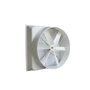 Ventilador de escape FRP de cono de garantía de calidad, ventilador de ventilación de escape multifuncional para cobertizo avícola