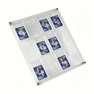 แผ่นอะคริลิคสำหรับติดผนัง 12 ช่อง สำหรับจัดแสดงการ์ดเกรด - Product Image 3