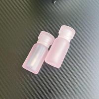 Tube d'emballage de conteneur transparent rose de forme spéciale pour le soin des lèvres Tubes de brillant à lèvres en plastique vides de brillant à lèvres