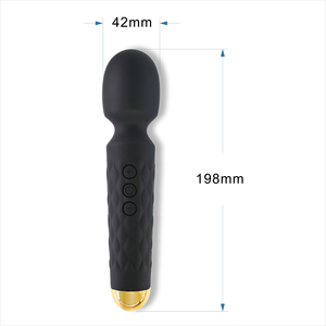 Vibromasseurs à main puissants et forts, à 10 fréquences, en silicone, avec charge magnétique USB, pour adultes - Product Image 5